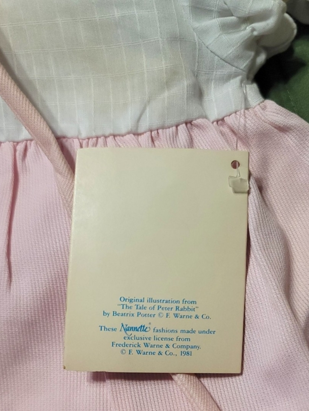 NANNETTE - Vintage 15/18 Mos. Pinafore Dress - Picture 7 of 9